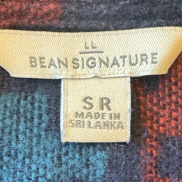 LL Bean Signature Womens Chamois Cotton Button Down Shirt Southwestern Print S R - Picture 6 of 9